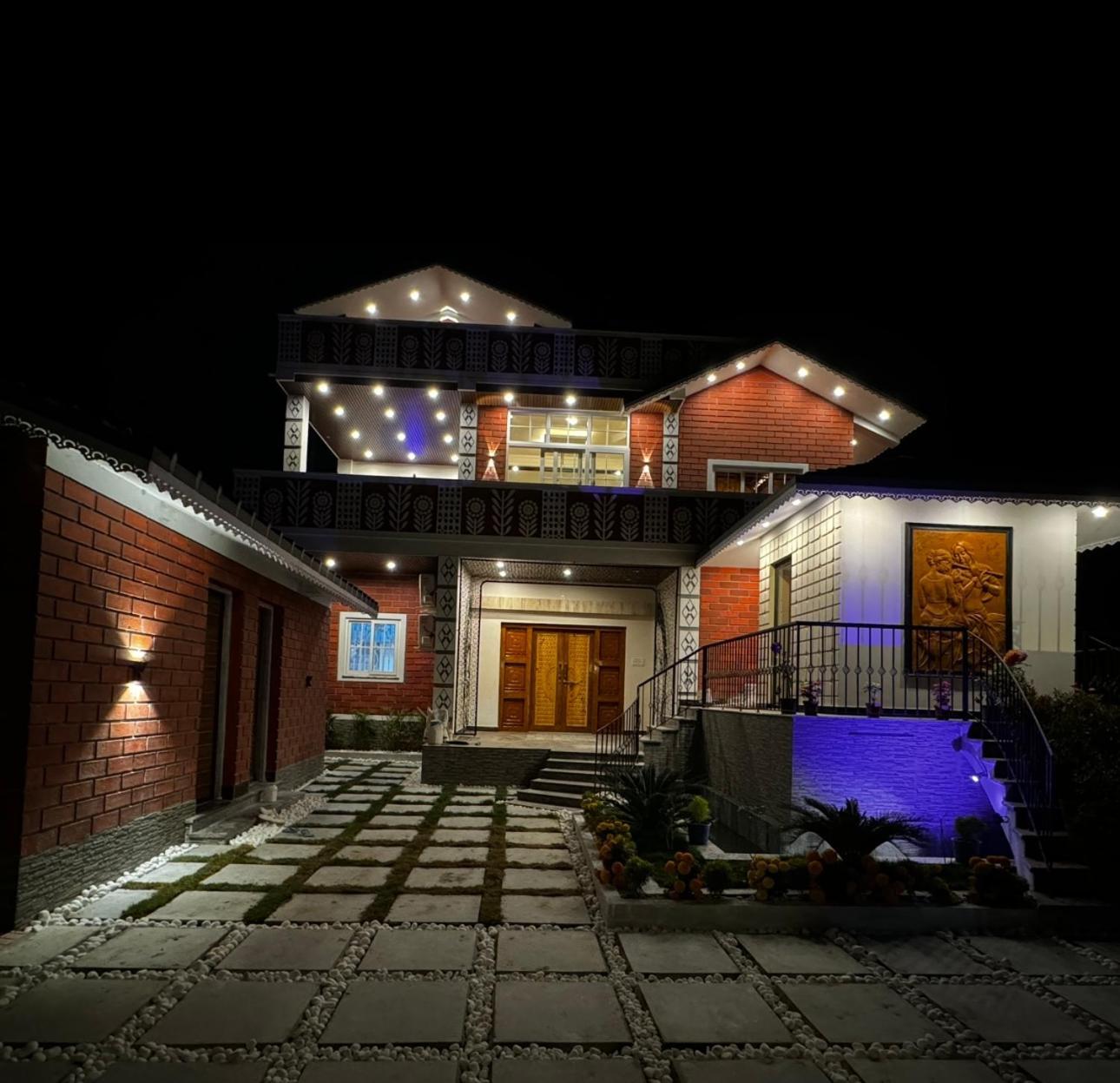 Chaitali The Villa Shānti Niketan Buitenkant foto